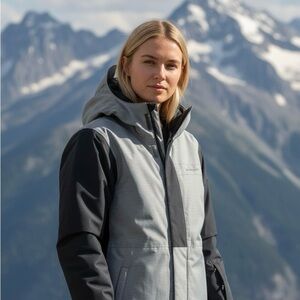 Quiksilver Women's Two-Tone Snowboard Ski Jacket